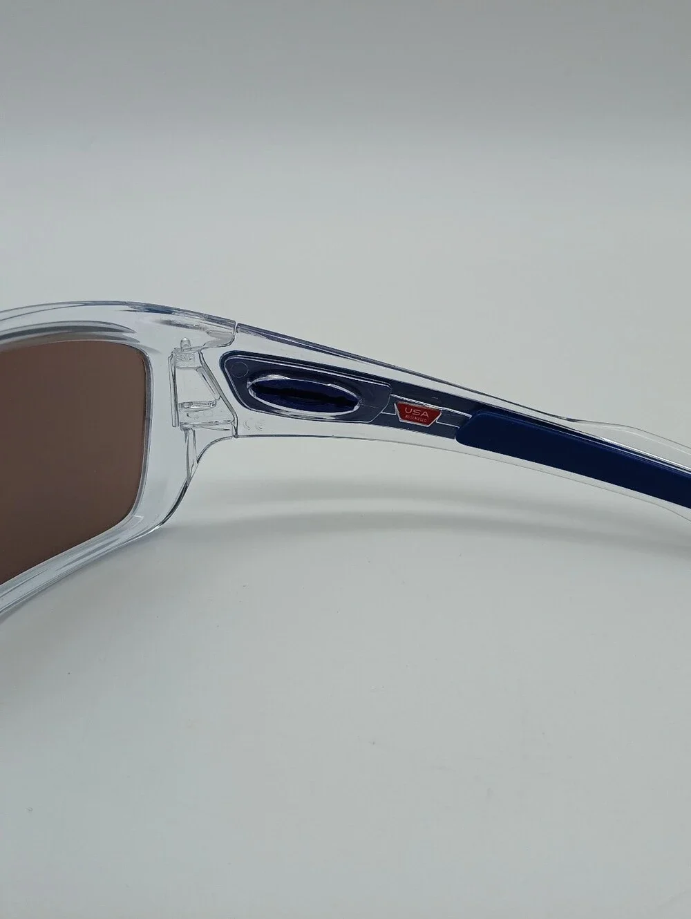 Oakley Turbine Polished Clear w/PRIZM Deep Water Polarized Lenses OO9263-5463